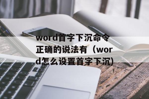 word首字下沉命令正确的说法有（word怎么设置首字下沉)