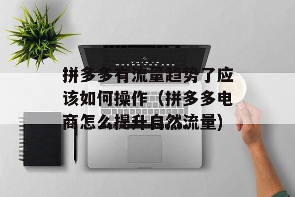 拼多多有流量趋势了应该如何操作（拼多多电商怎么提升自然流量)