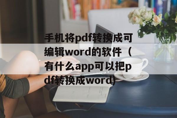 手机将pdf转换成可编辑word的软件（有什么app可以把pdf转换成word)