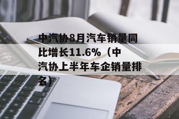 中汽协8月汽车销量同比增长11.6%（中汽协上半年车企销量排名)