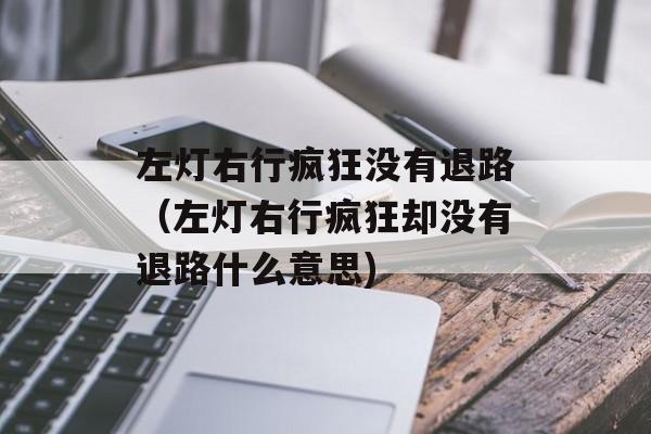 左灯右行疯狂没有退路（左灯右行疯狂却没有退路什么意思)