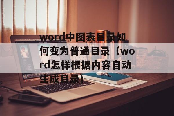 word中图表目录如何变为普通目录（word怎样根据内容自动生成目录)