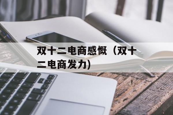 双十二电商感慨（双十二电商发力)