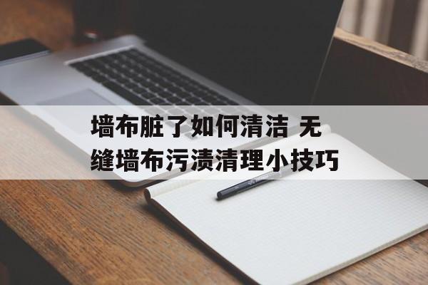 墙布脏了如何清洁 无缝墙布污渍清理小技巧