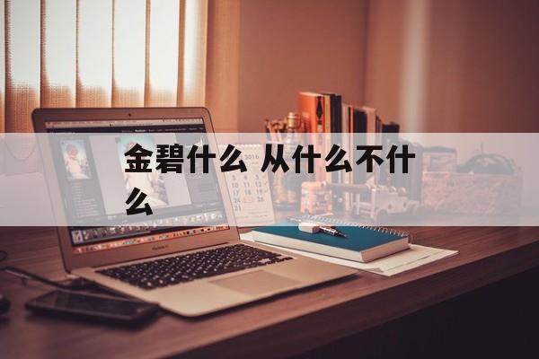 金碧什么 从什么不什么