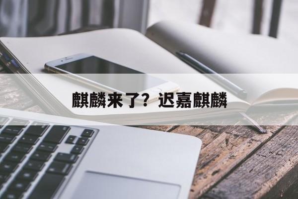 麒麟来了？迟嘉麒麟