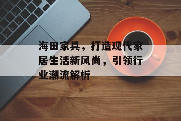 海田家具，打造现代家居生活新风尚，引领行业潮流解析