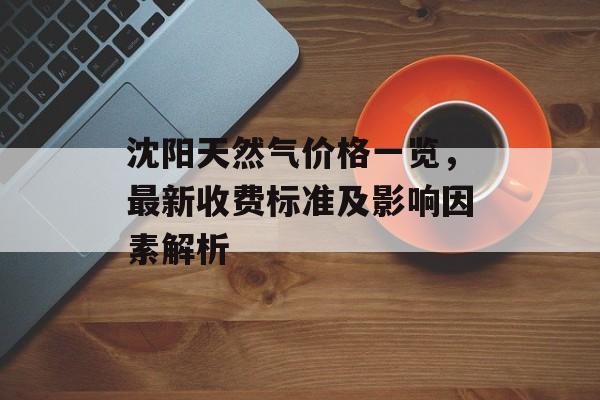 沈阳天然气价格一览，最新收费标准及影响因素解析