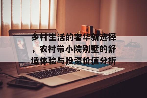 乡村生活的奢华新选择，农村带小院别墅的舒适体验与投资价值分析