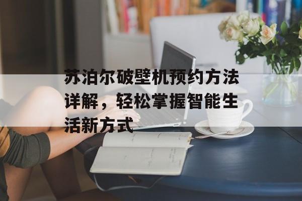 苏泊尔破壁机预约方法详解，轻松掌握智能生活新方式