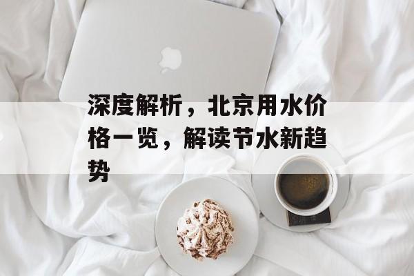 深度解析，北京用水价格一览，解读节水新趋势