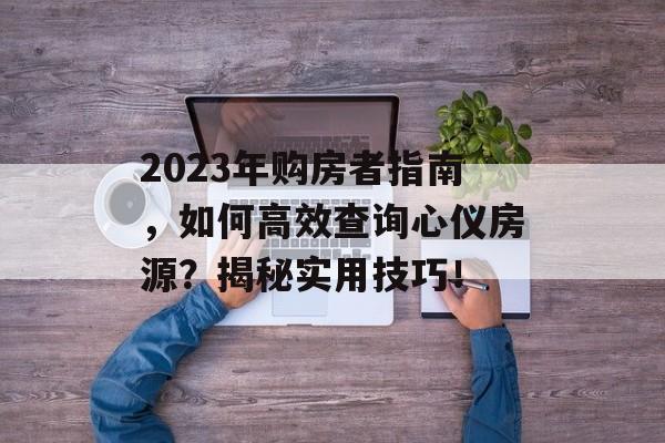 2023年购房者指南，如何高效查询心仪房源？揭秘实用技巧！