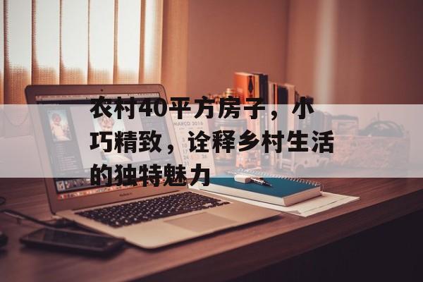 农村40平方房子，小巧精致，诠释乡村生活的独特魅力