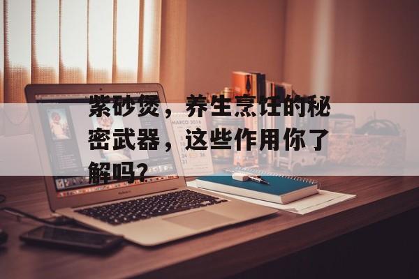紫砂煲，养生烹饪的秘密武器，这些作用你了解吗？