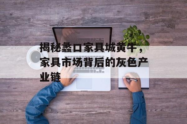 揭秘蠡口家具城黄牛，家具市场背后的灰色产业链