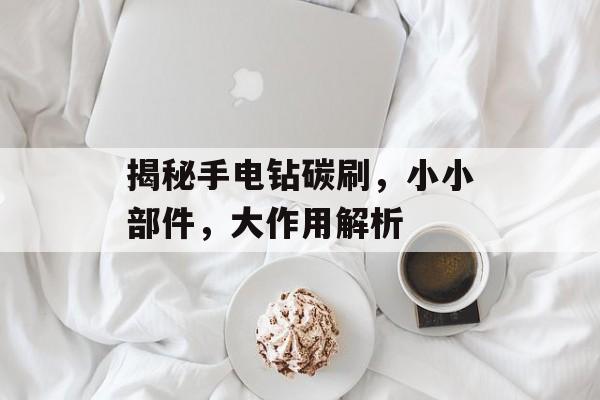 揭秘手电钻碳刷，小小部件，大作用解析